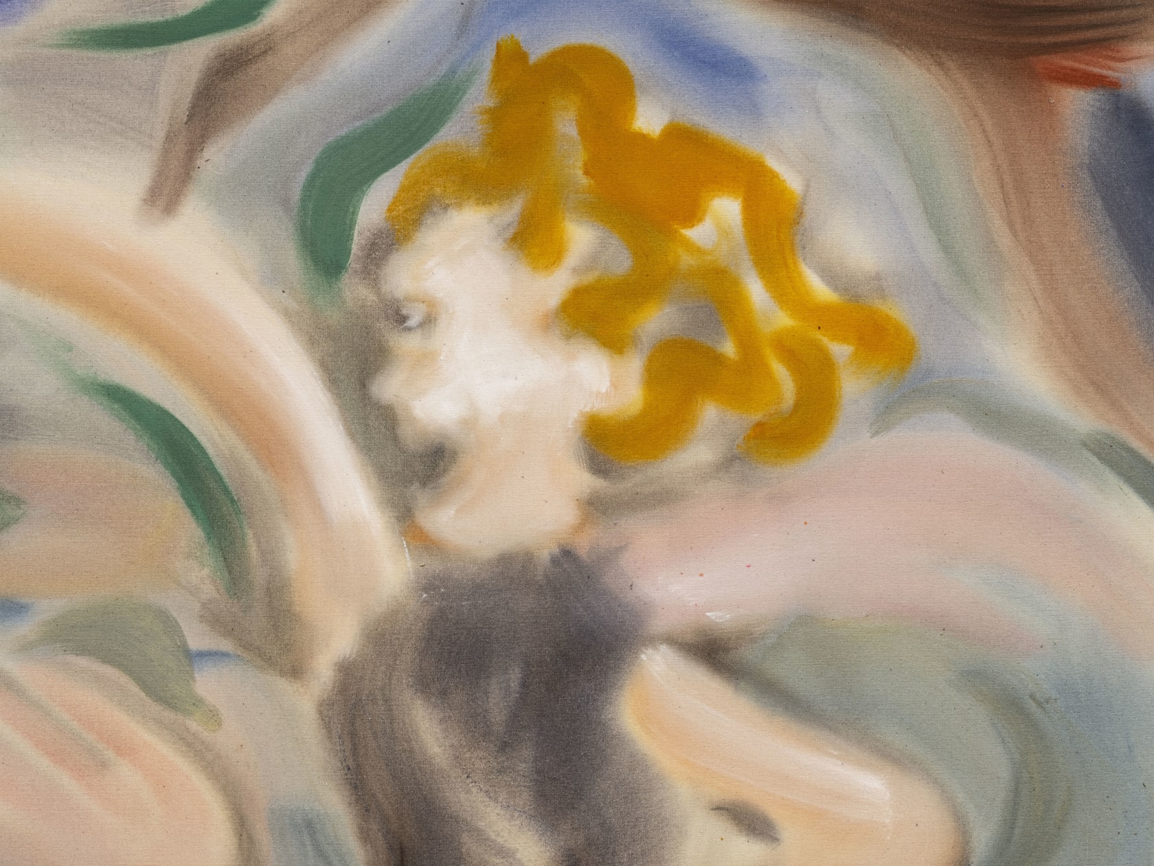 Sophie von Hellermann, Upon Thy Eyes I Throw All the Power This Charm Doth Owe, 2020