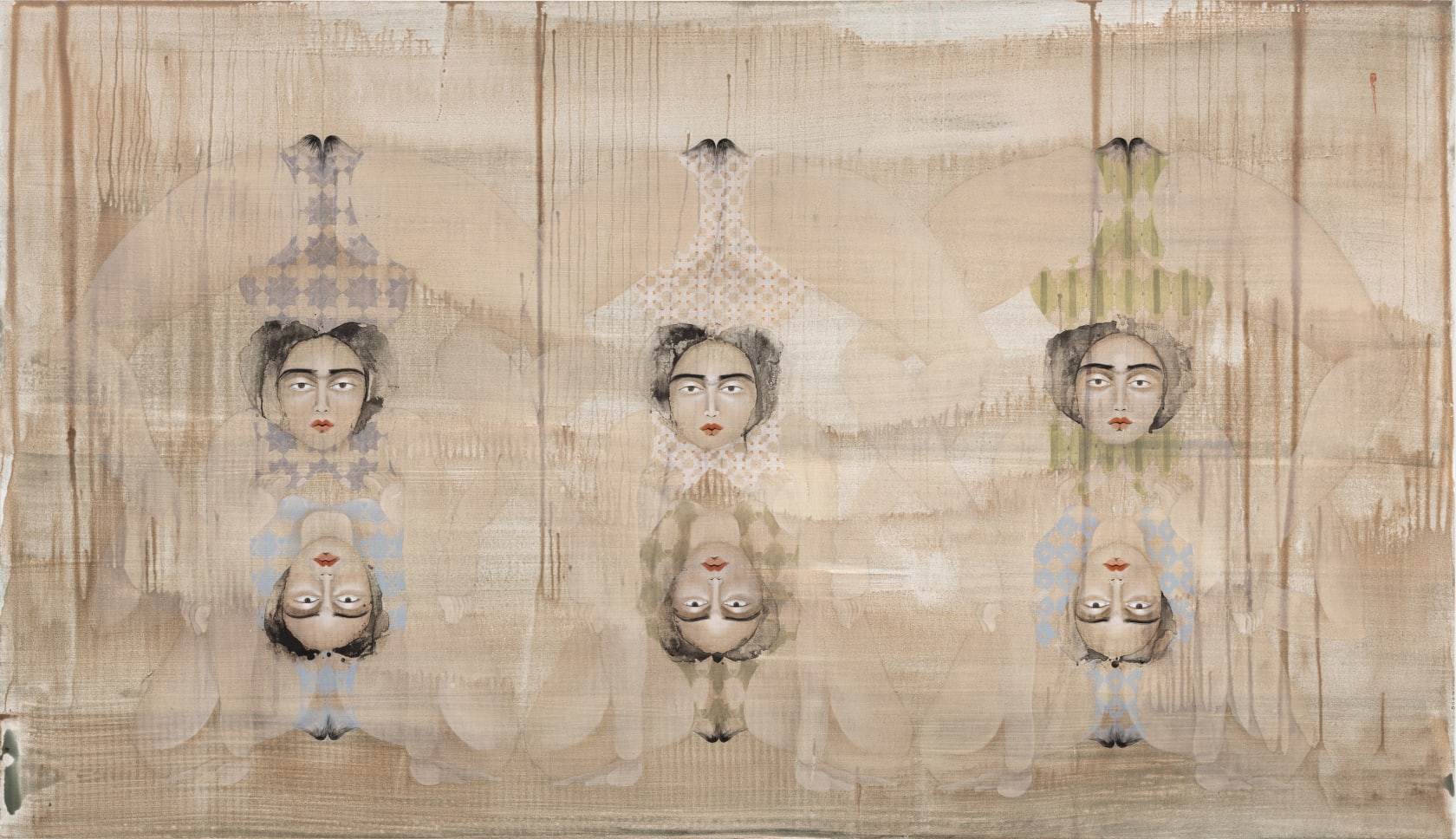 Hayv Kahraman, 6 Bends, 2020
