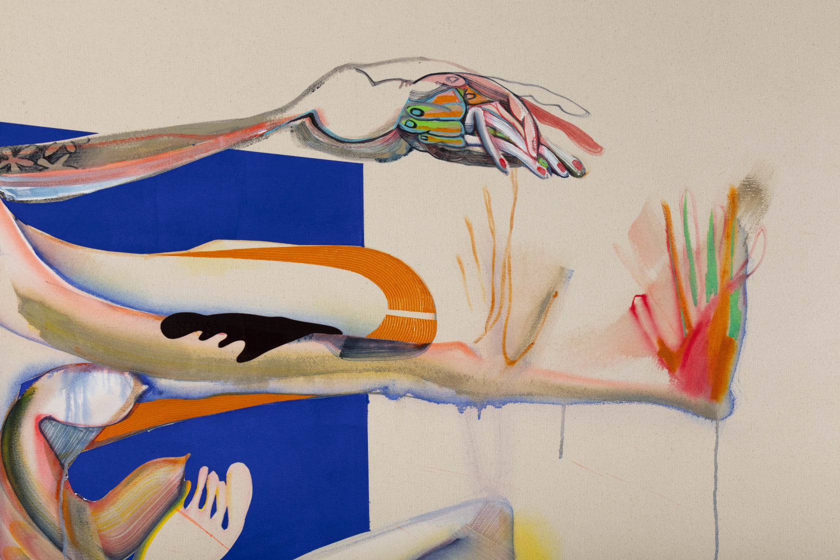 Christina Quarles, Held Fast and Let Go Likewise, 2020