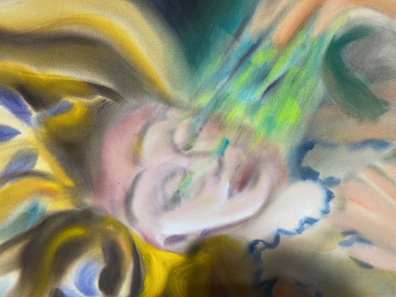 Sophie von Hellermann, Upon Thy Eyes I Throw All the Power This Charm Doth Owe, 2020