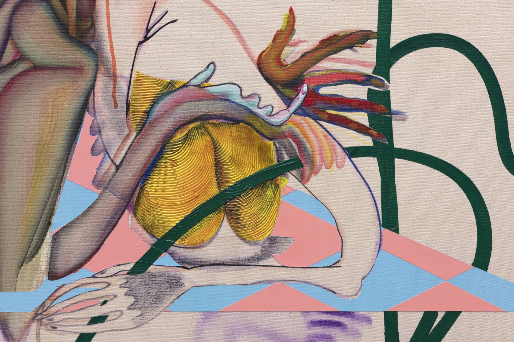 Christina Quarles, Innocence Lost/In a Sense, Lost, 2020