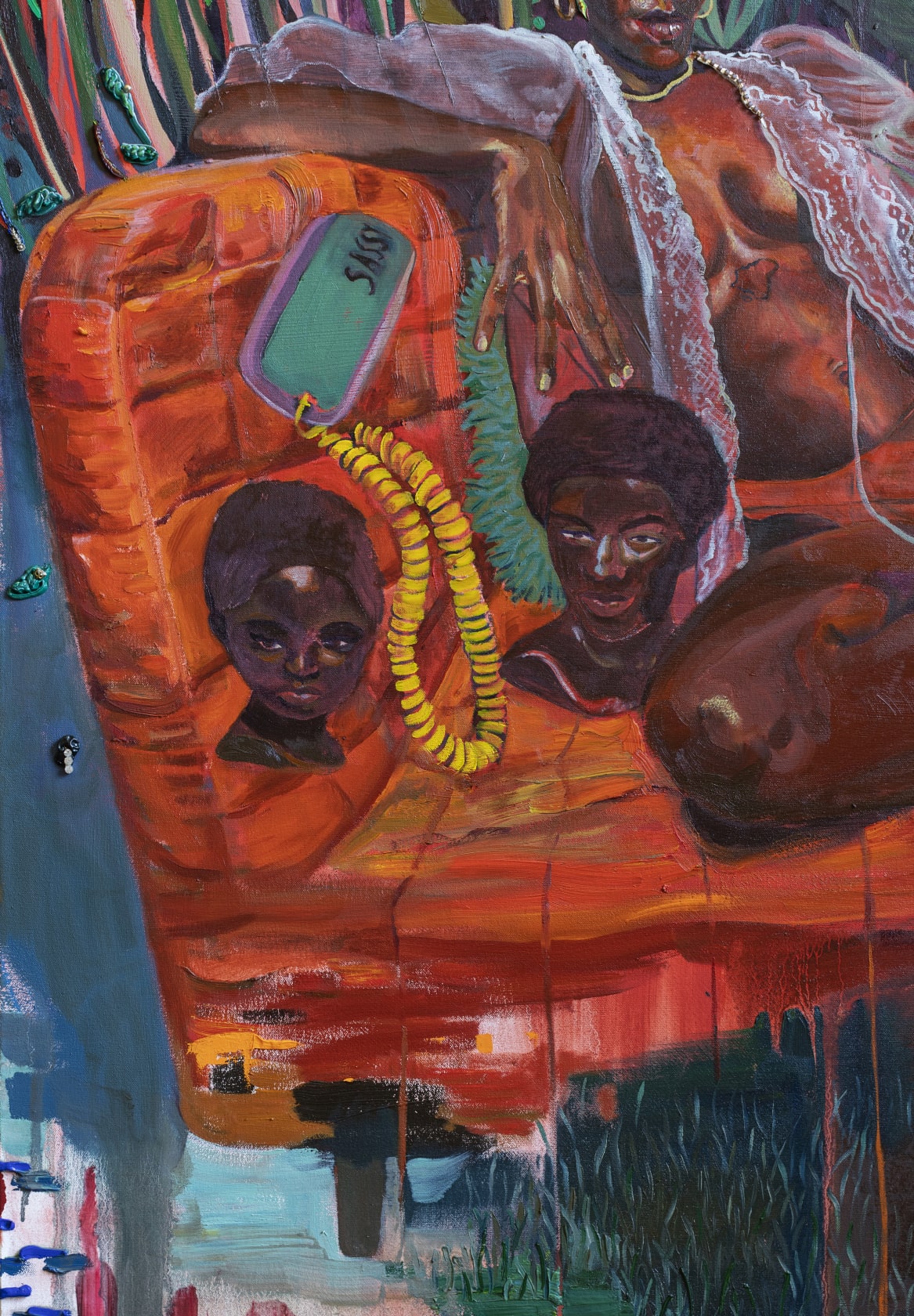 Gisela McDaniel, Complex Faces, 2020