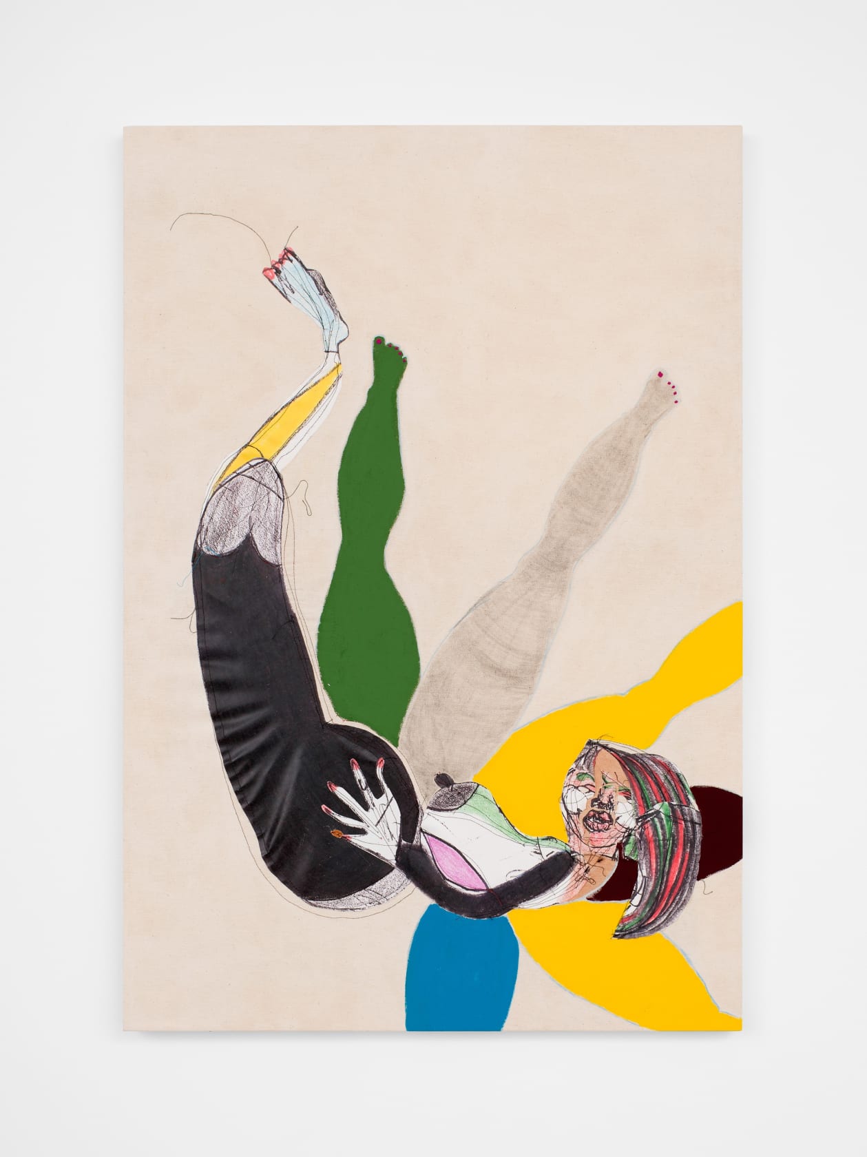 Tschabalala Self, Turnt, 2016