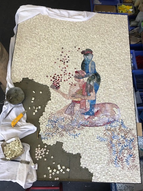 Shahzia Sikander, Double Sight, 2018