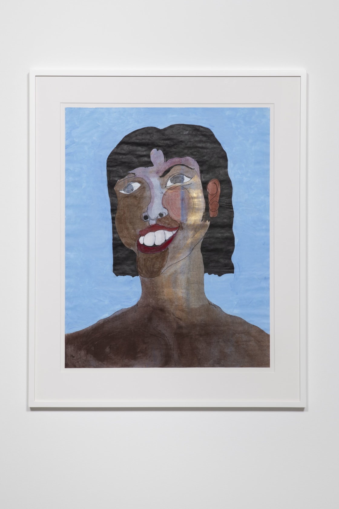 Tschabalala Self, Black Joy 8 - Chocolate Lady with Pretty Teeth, Black Joy 9 - Long Neck, Black Joy 10...
