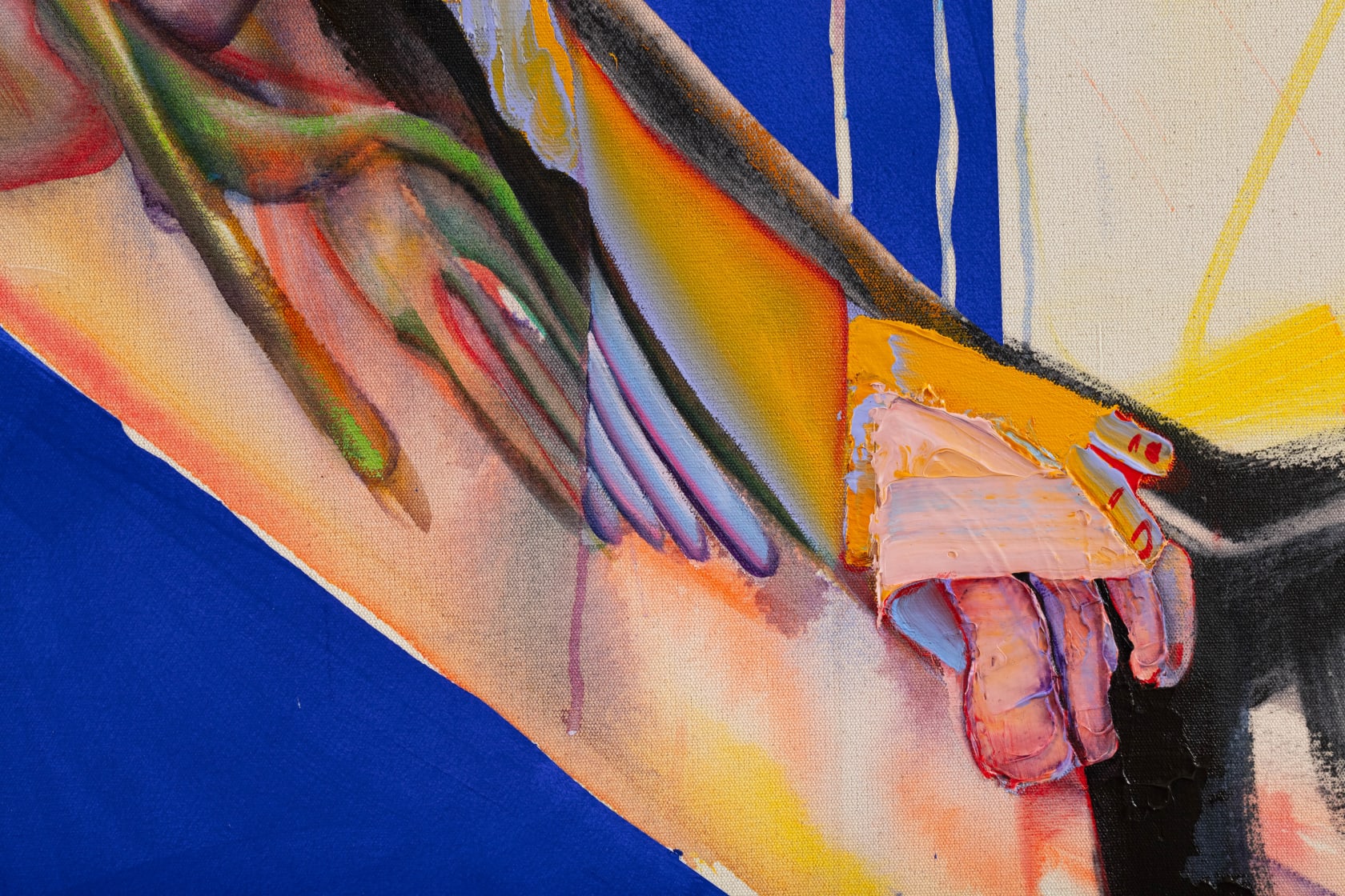 Christina Quarles, Held Fast and Let Go Likewise, 2020