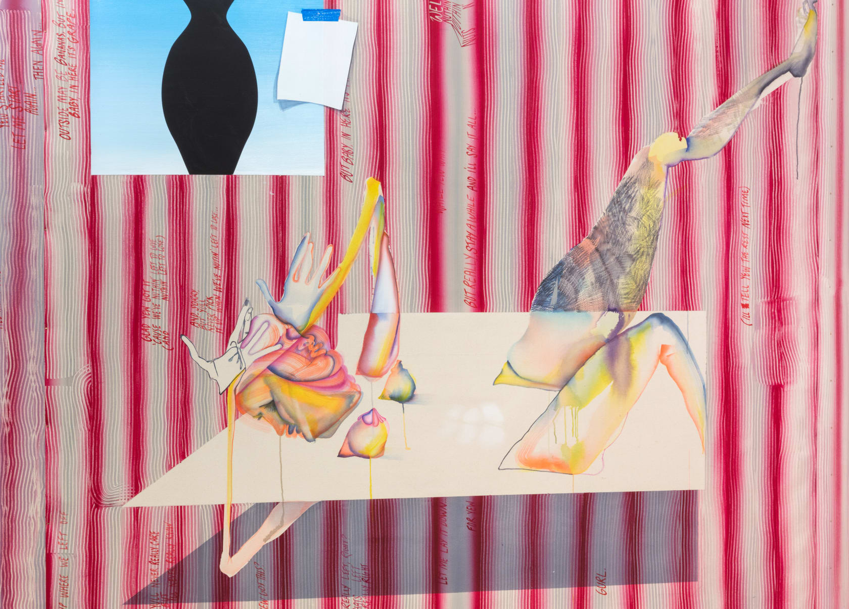 Christina Quarles, Never Believe It’s Not So (Never Believe/ It’s Not So), 2019