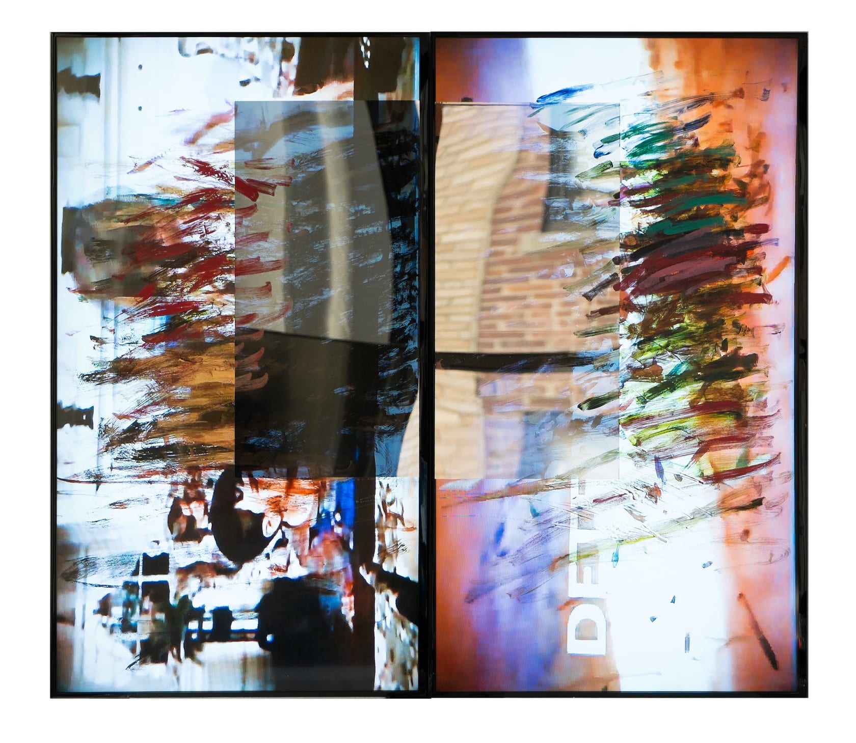 Ken Okiishi, gesture/data (feedback), 2015