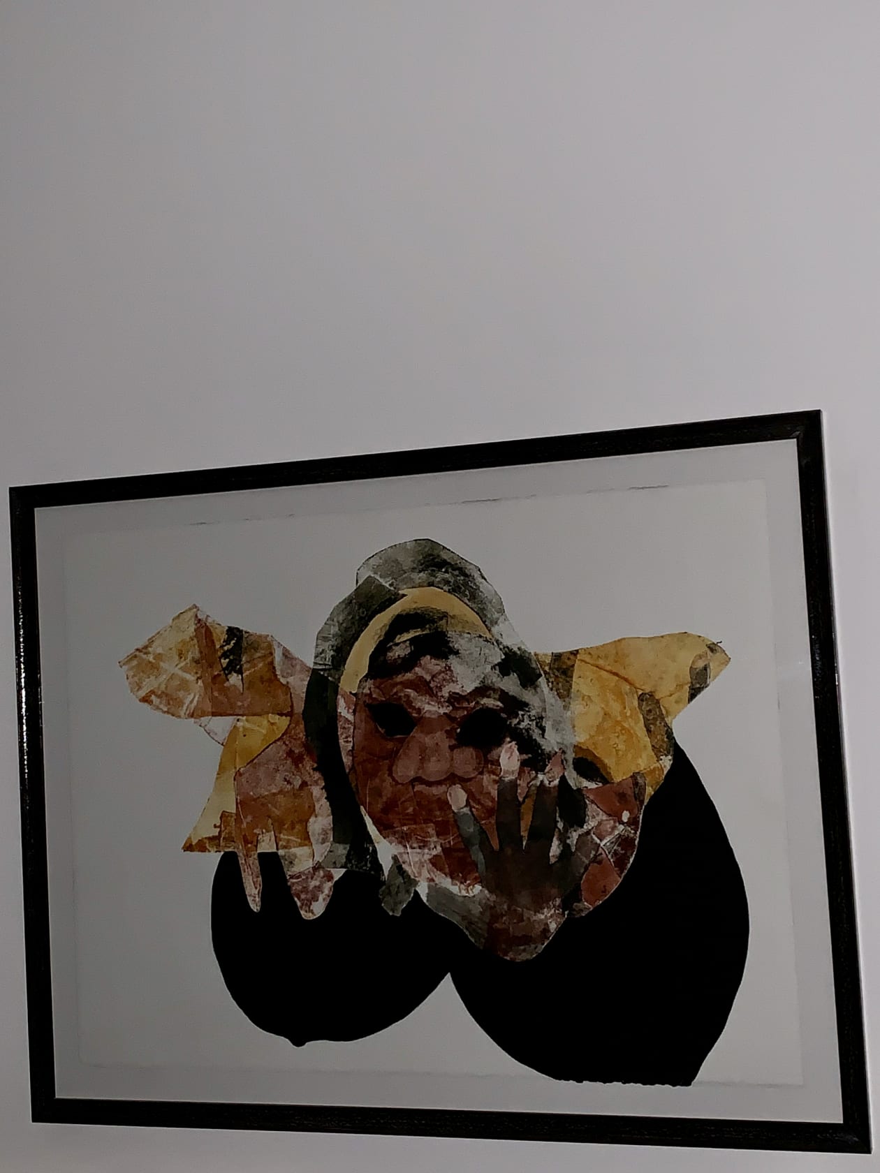 Tschabalala Self In Touch2014 Oil on paper 61 x 76.2 cm 24 x 30 in