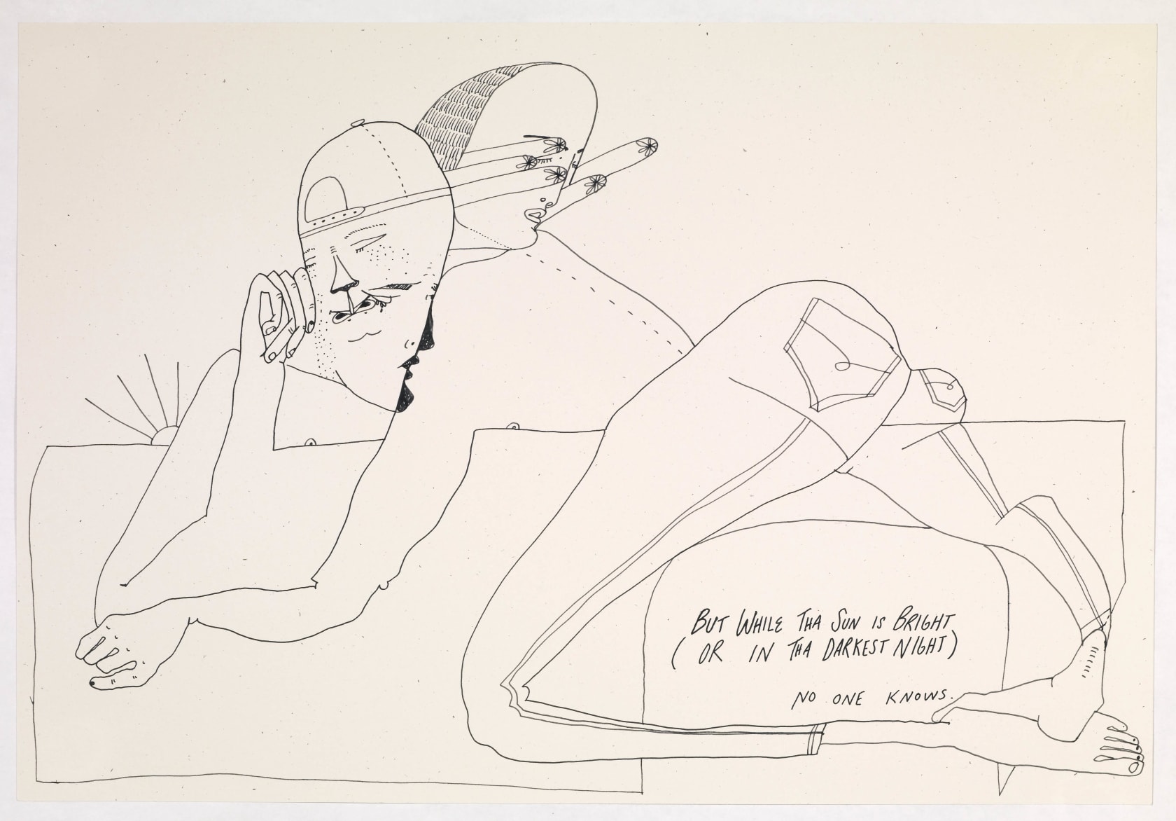 Christina Quarles, No One Knows, 2019