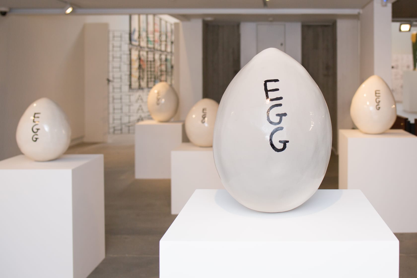 David Shrigley, Eggs, 2011