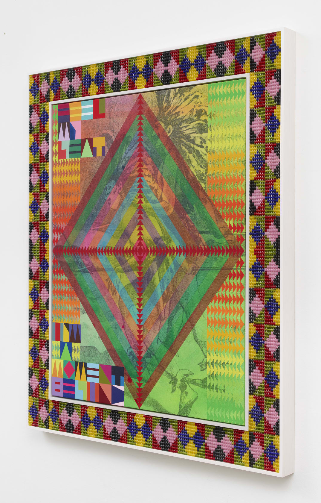 Jeffrey Gibson FEEL MY HEAT, 2021