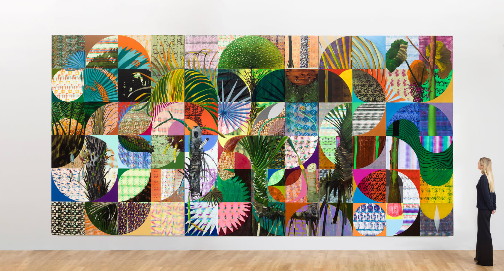 Luiz Zerbini, Happiness Beyond Paradise, 2020