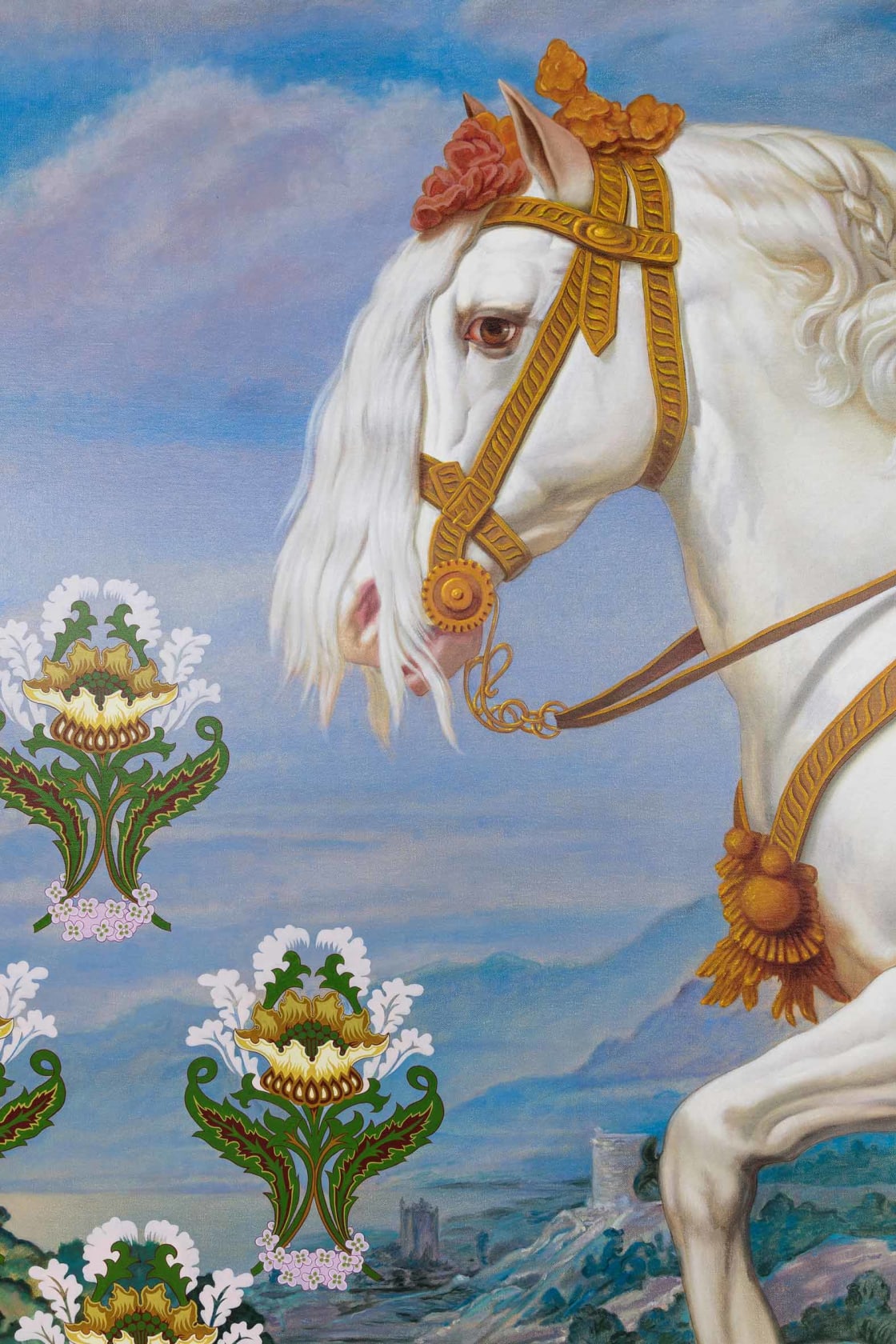 Kehinde Wiley, Equestrian Portrait of Isabella of Bourbon