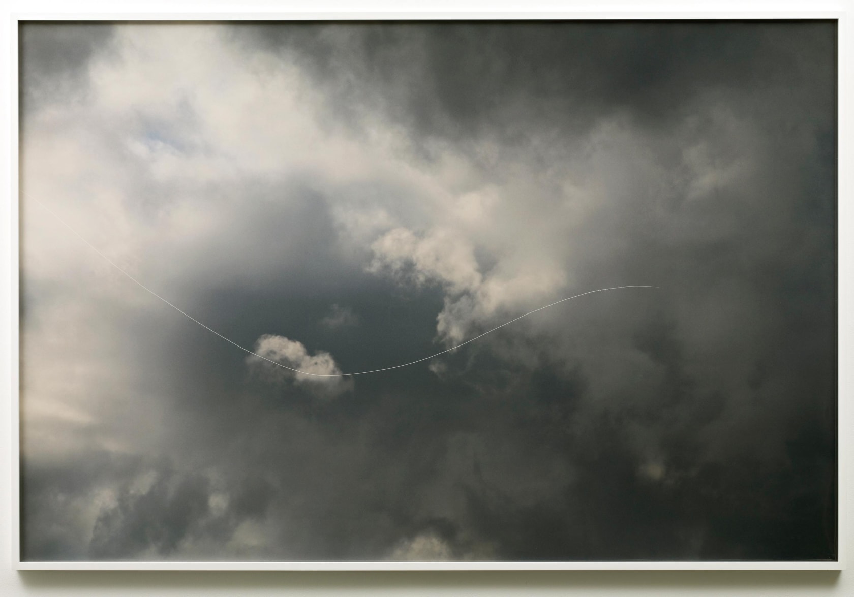 Jim Hodges, Scratched Sky/Horizontal III, 2012
