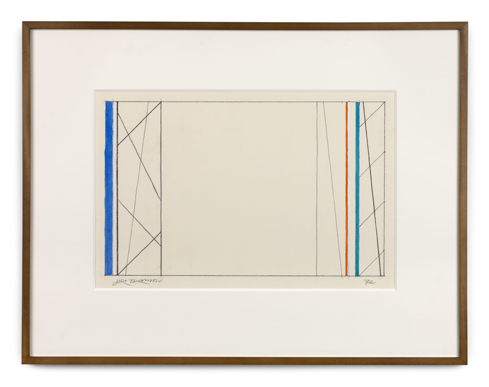 Jiro Takamatsu, Space in Two Dimensions, 1982