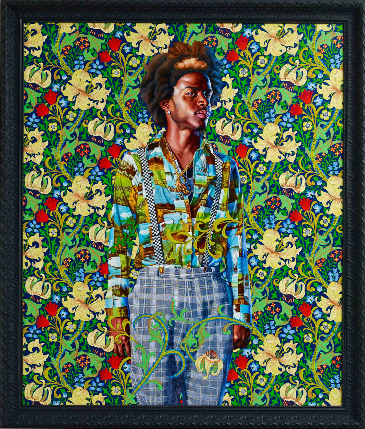 Kehinde Wiley, Portrait of James Hamilton, Earl of Arran, 2013