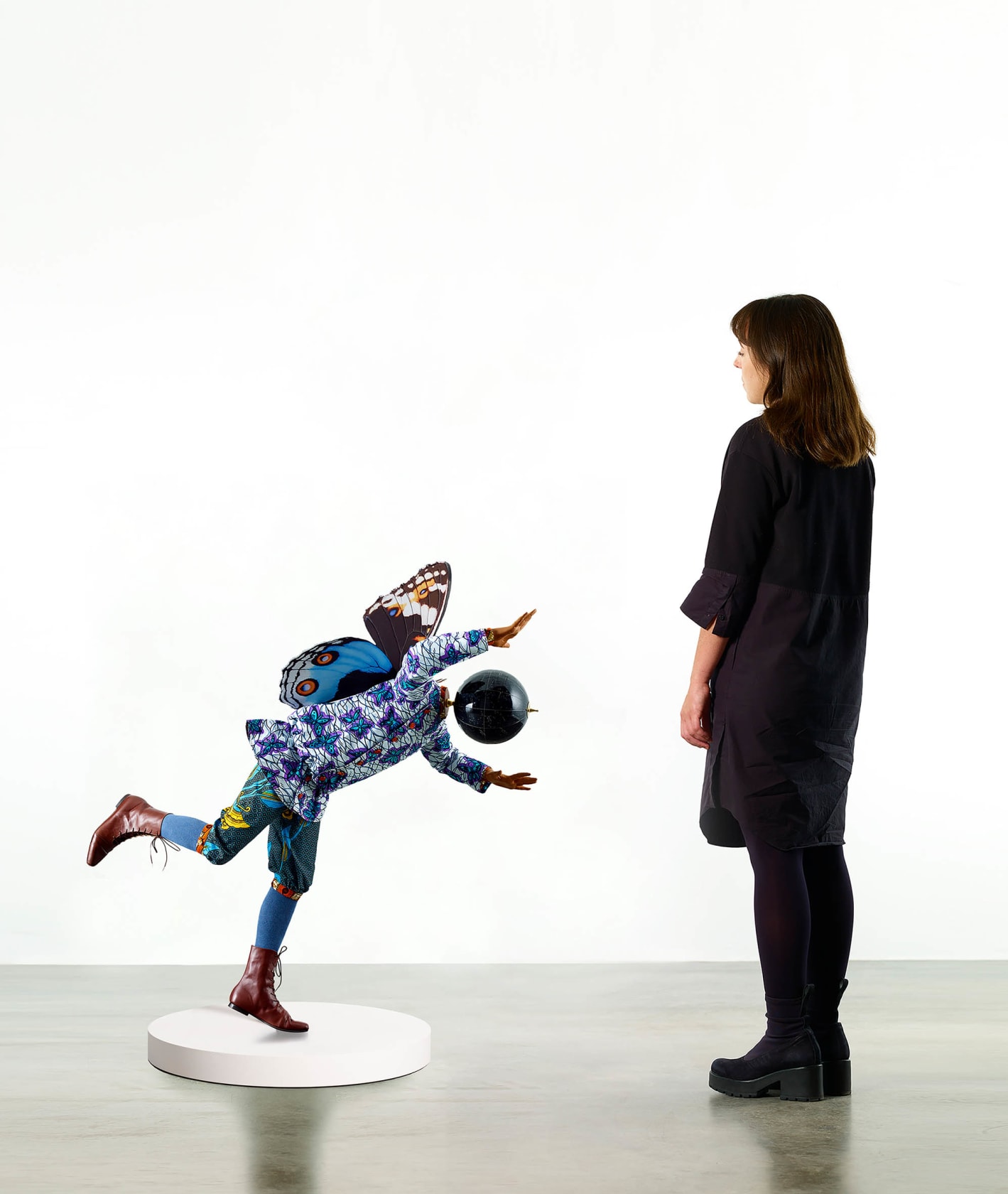 Yinka Shonibare CBE Butterfly Kid (Boy) IV, 2019