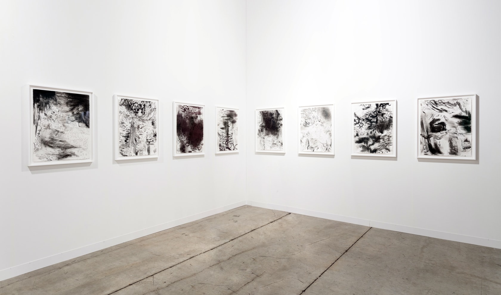 Jim Hodges, Walla Walla (digging I - VIII), 2015