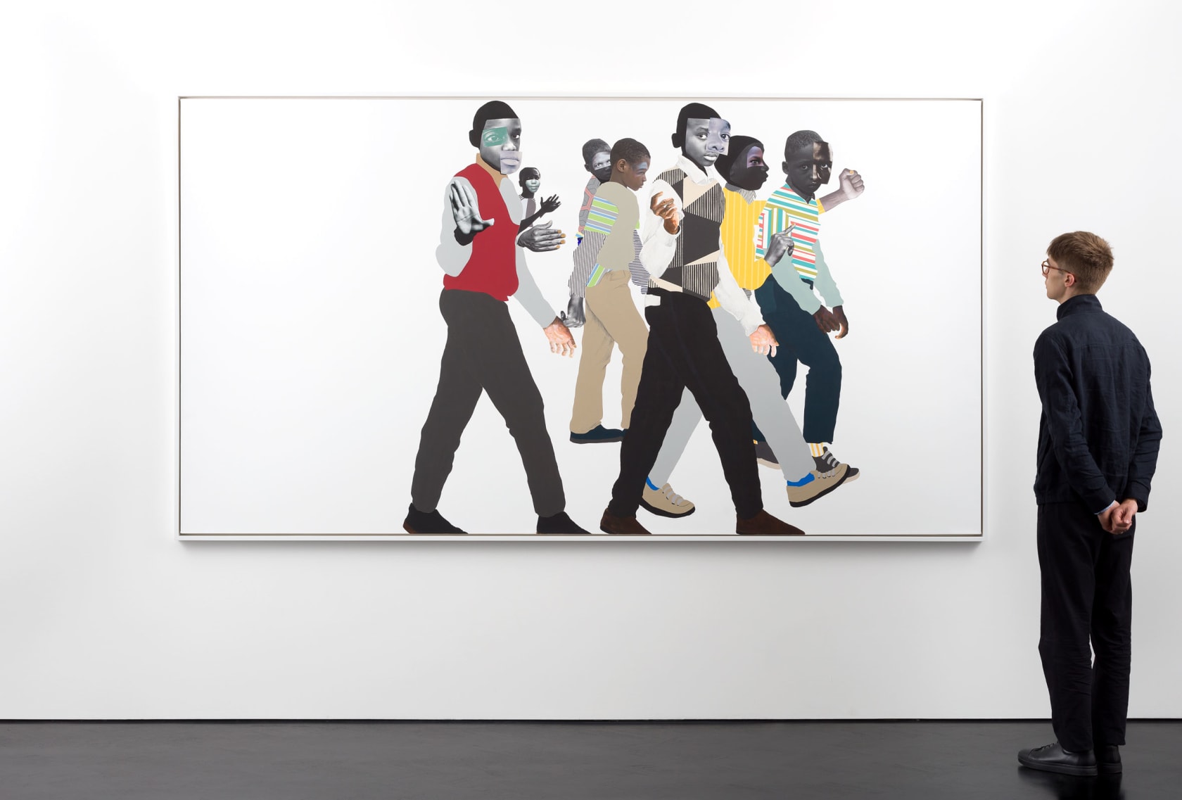Deborah Roberts When you see me, 2019