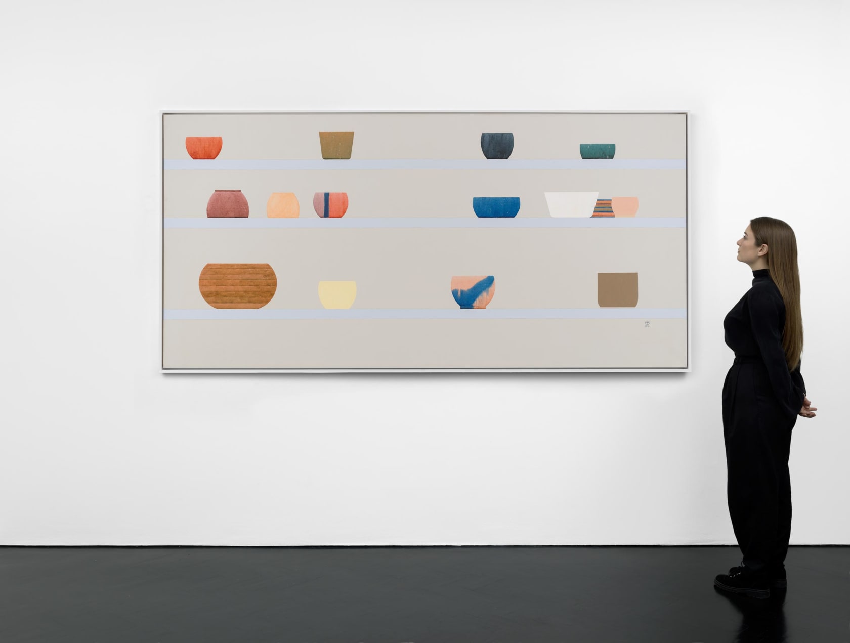 Ed Baynard Bowl Painting I, 1976