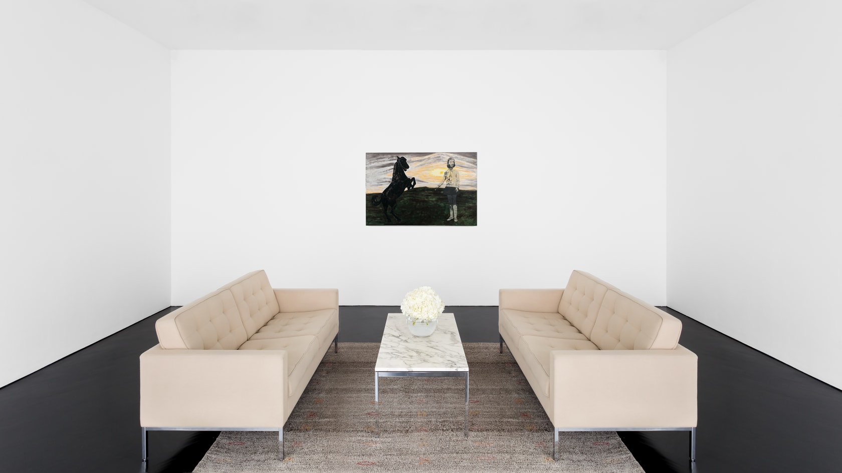 Mamma Andersson, The Horse, The Ghost, The Sun, 2020