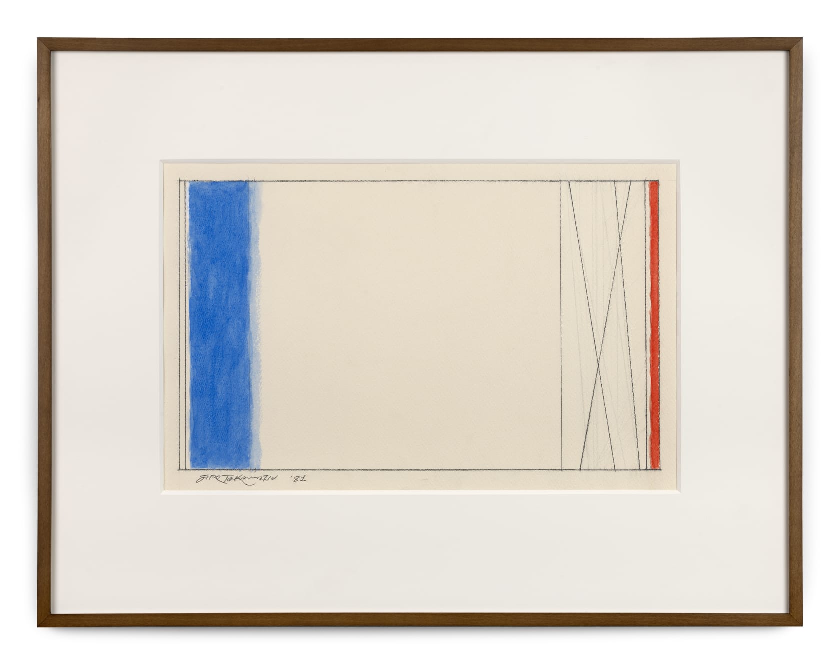 Jiro Takamatsu Space in Two Dimensions, 1981
