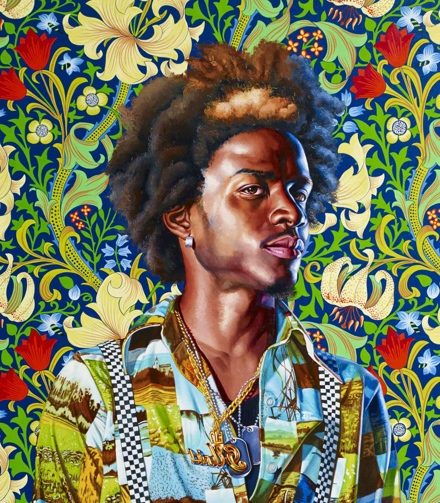 Kehinde Wiley, Portrait of James Hamilton, Earl of Arran, 2013