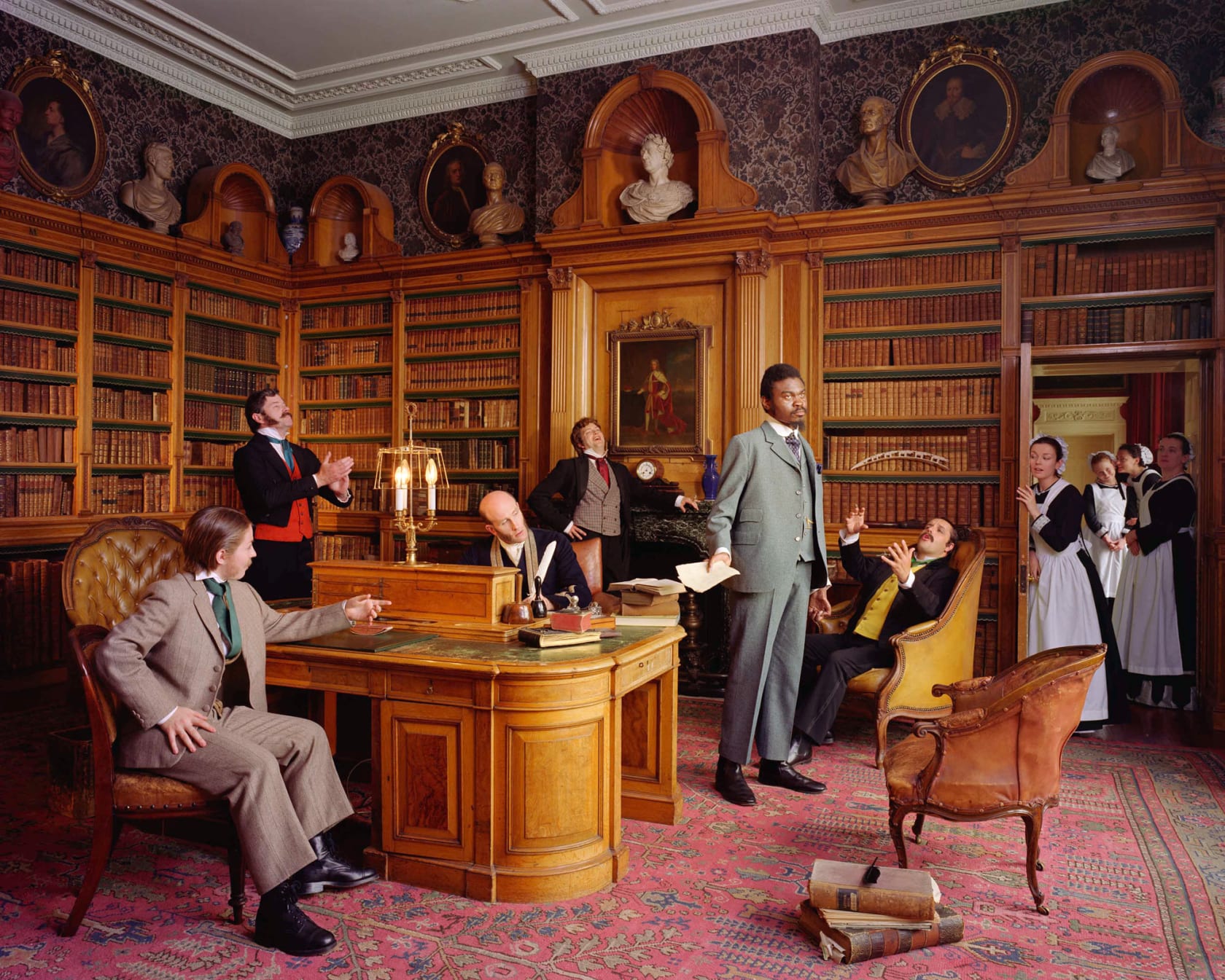 Yinka Shonibare CBE, Diary of a Victorian Dandy: 14.00 hours, 1998