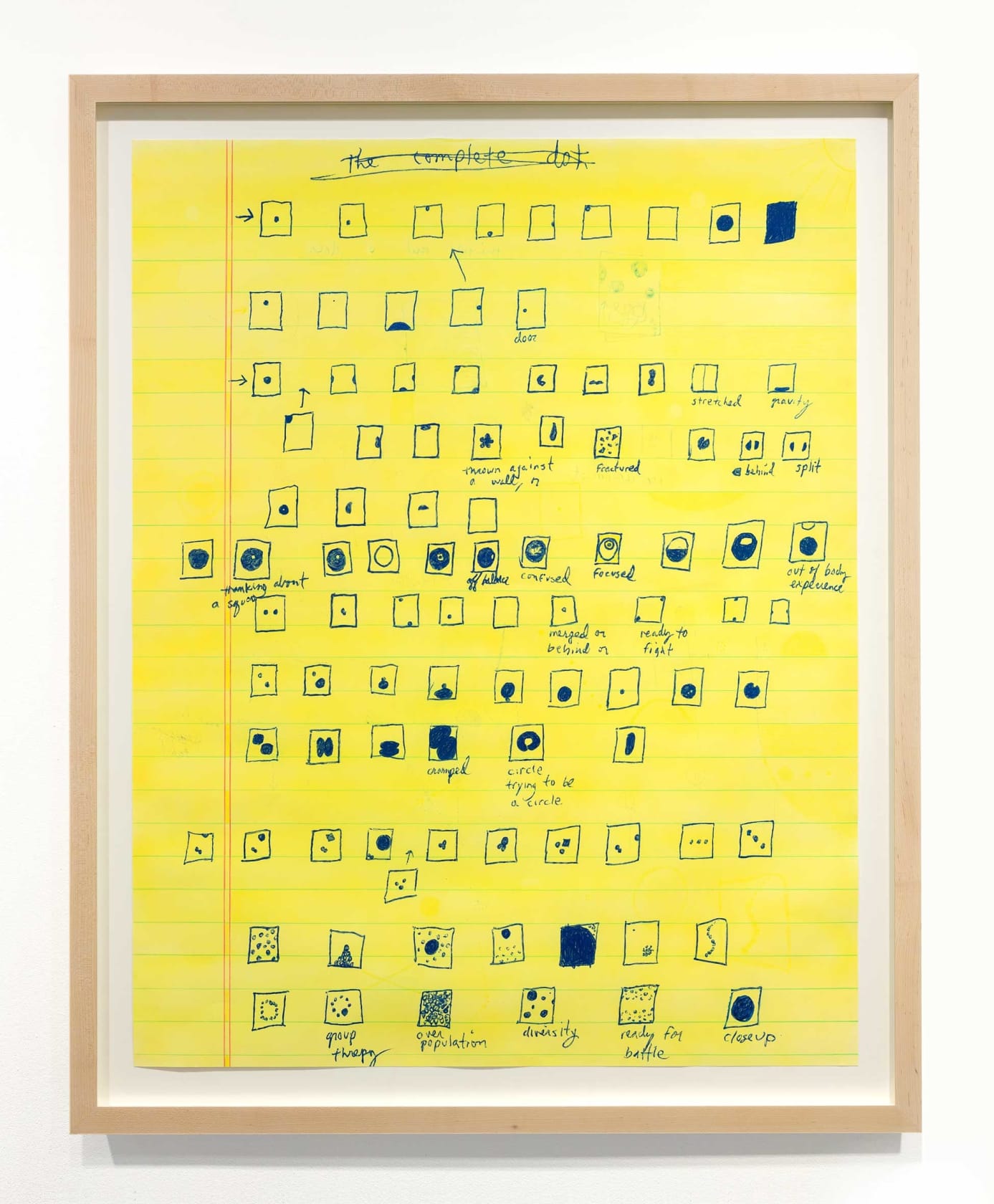 Tom Friedman, Not Dot, 2018