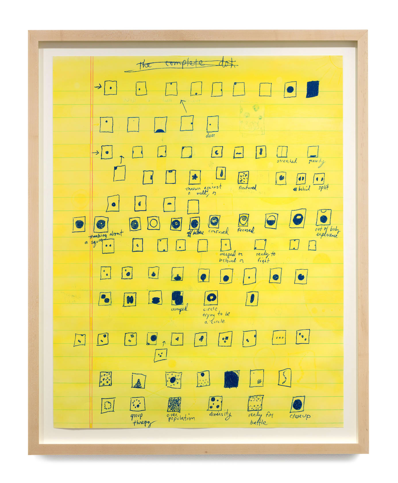 Tom Friedman, Not Dot, 2018