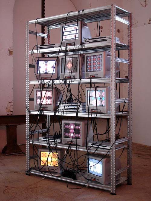 Kendell Geers, Mouthing Off, 2004