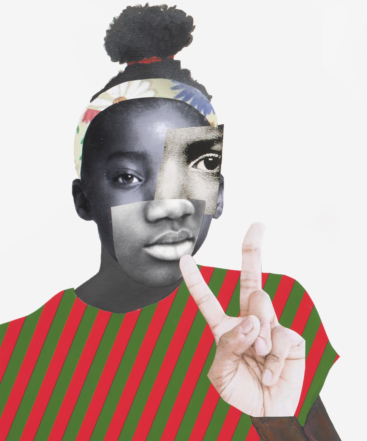 Deborah Roberts The liberator, 2021