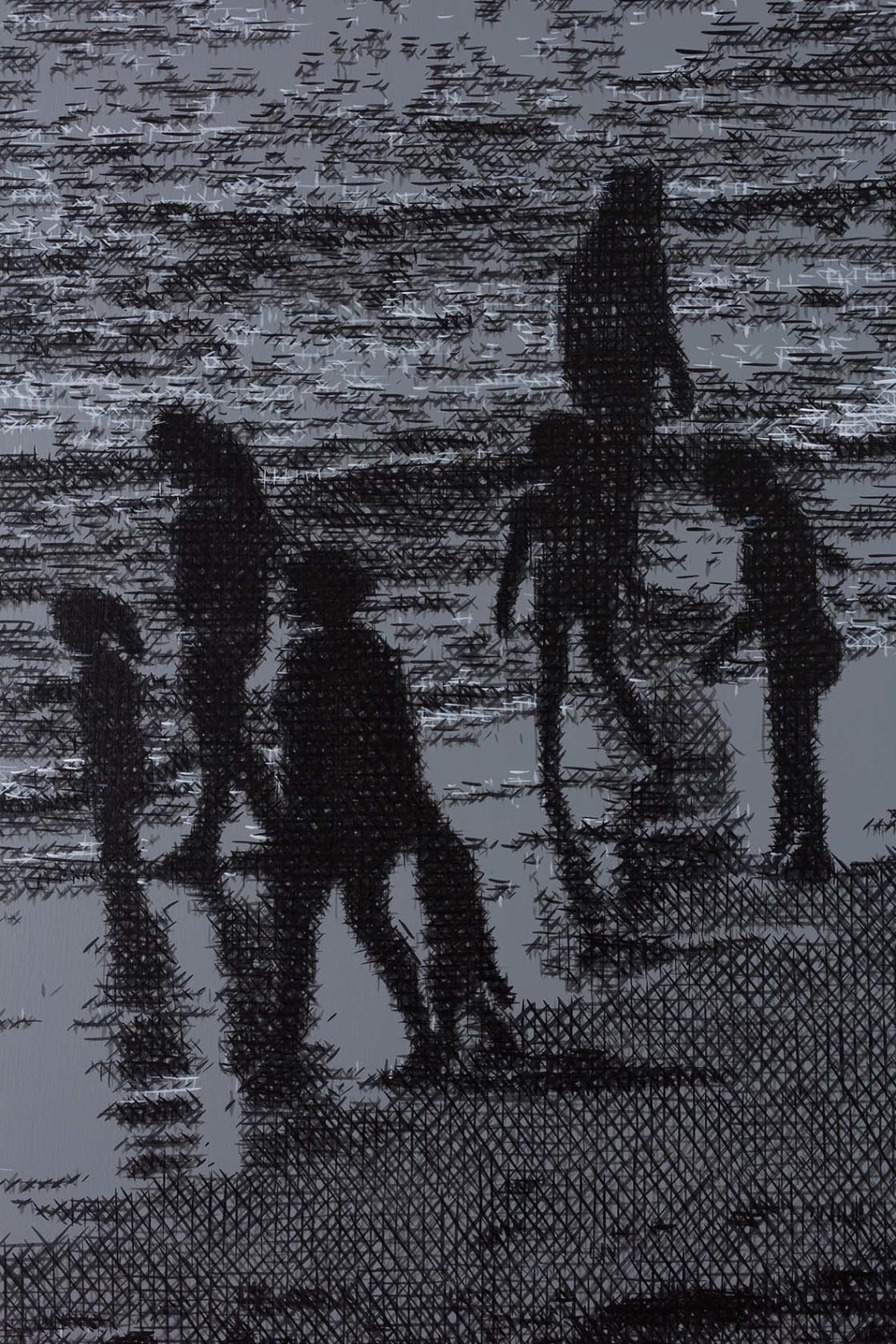 Wayne Gonzales, Beach, 2020