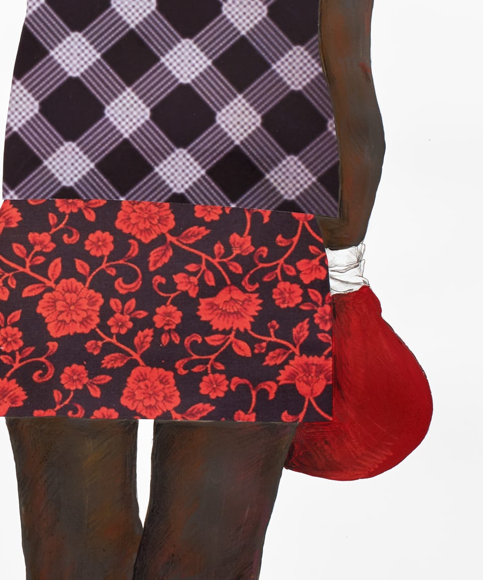 Deborah Roberts Not the face, 2018