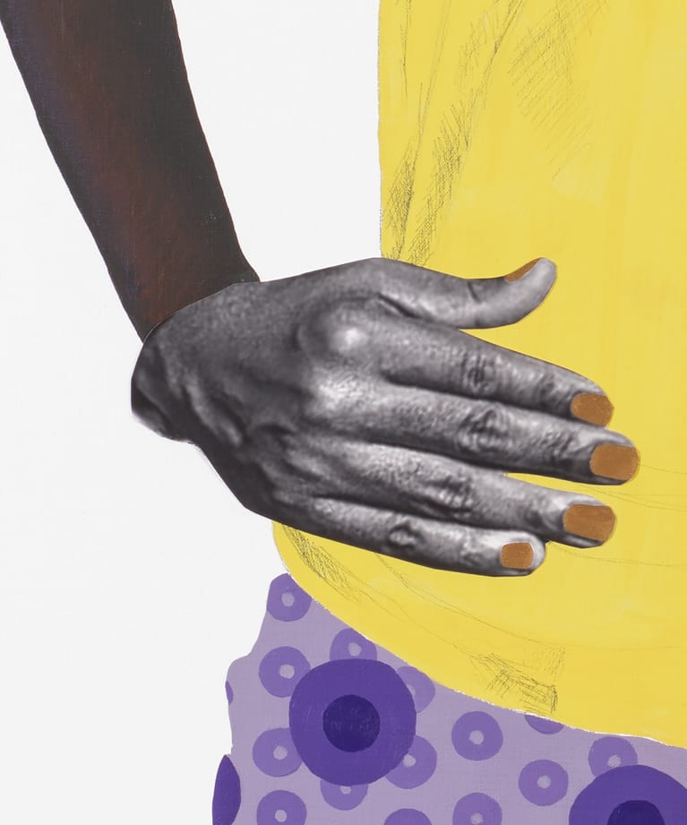 Deborah Roberts The burden, 2019