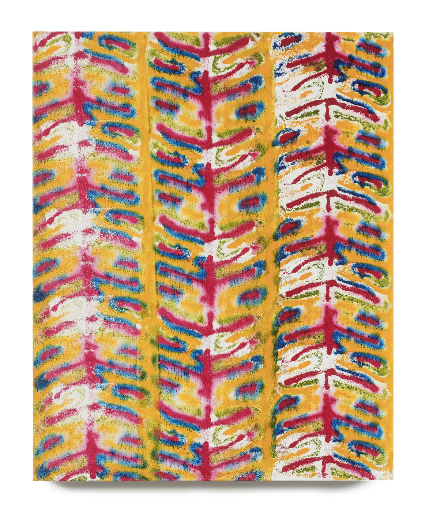 Luiz Zerbini, Small rectangular slice of pattern 1, 2020