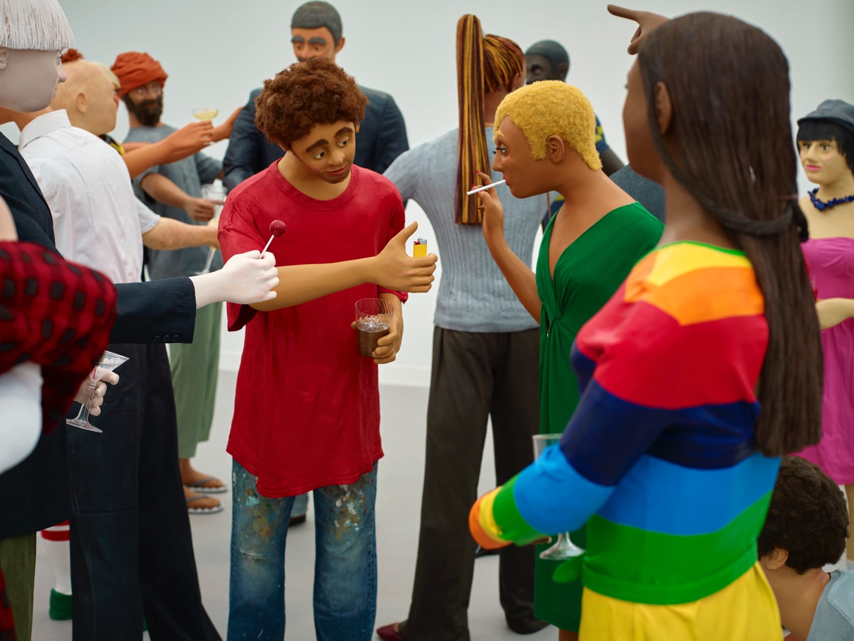 Tom Friedman, Cocktail Party, 2015