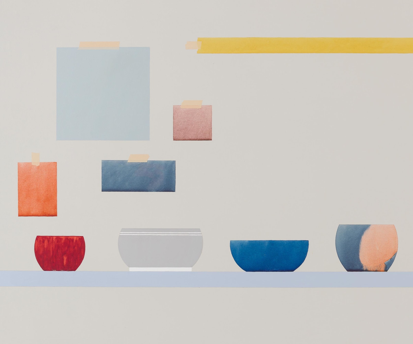 Ed Baynard Bowl Painting II, 1976