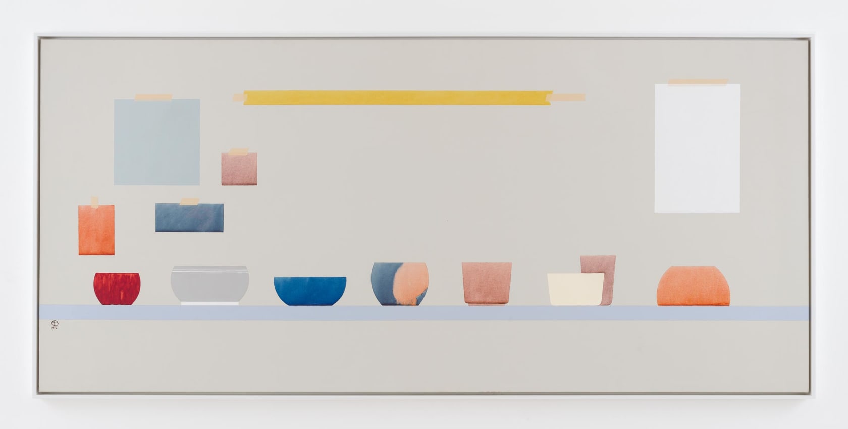 Ed Baynard Bowl Painting II, 1976