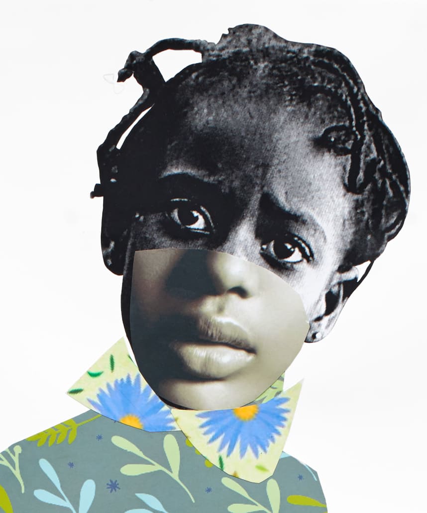 Deborah Roberts You can’t pimp a butterfly, 2018