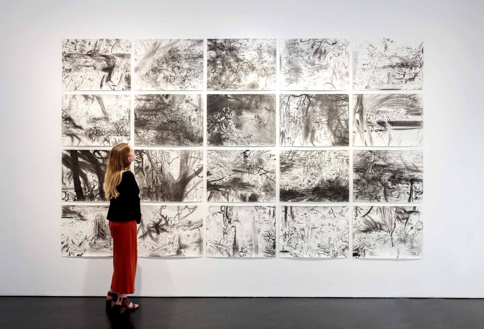 Jim Hodges, No title (winter notes) #66 - 85, 2016