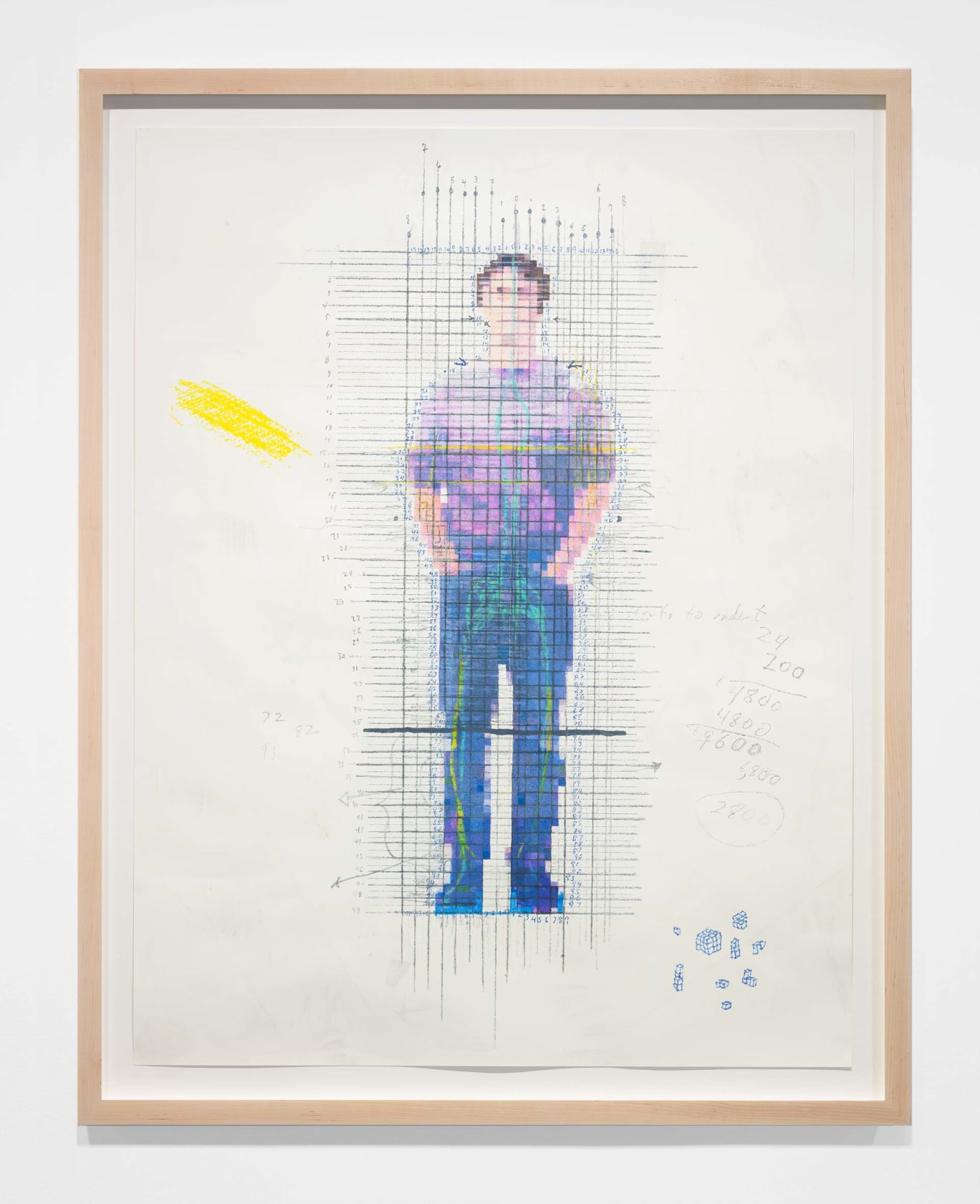 Tom Friedman, Self Portrait for Sugar Cubes Figure, 2018