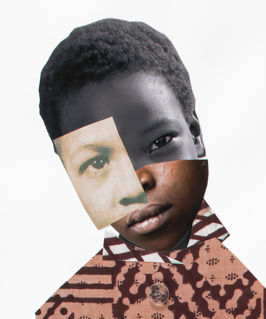 Deborah Roberts We wear the masks, 2019