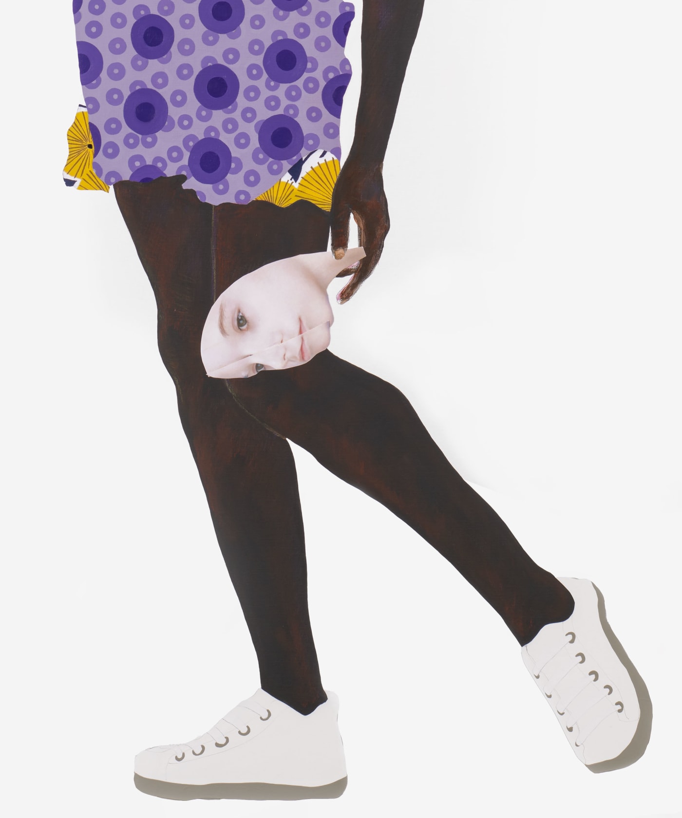 Deborah Roberts The burden, 2019