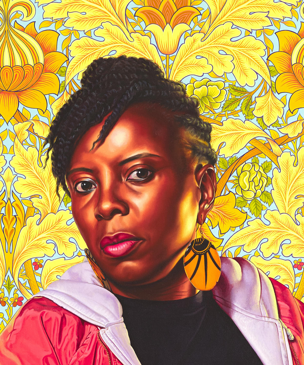 Kehinde Wiley, Portrait of Mojisola Elufowoju, 2020