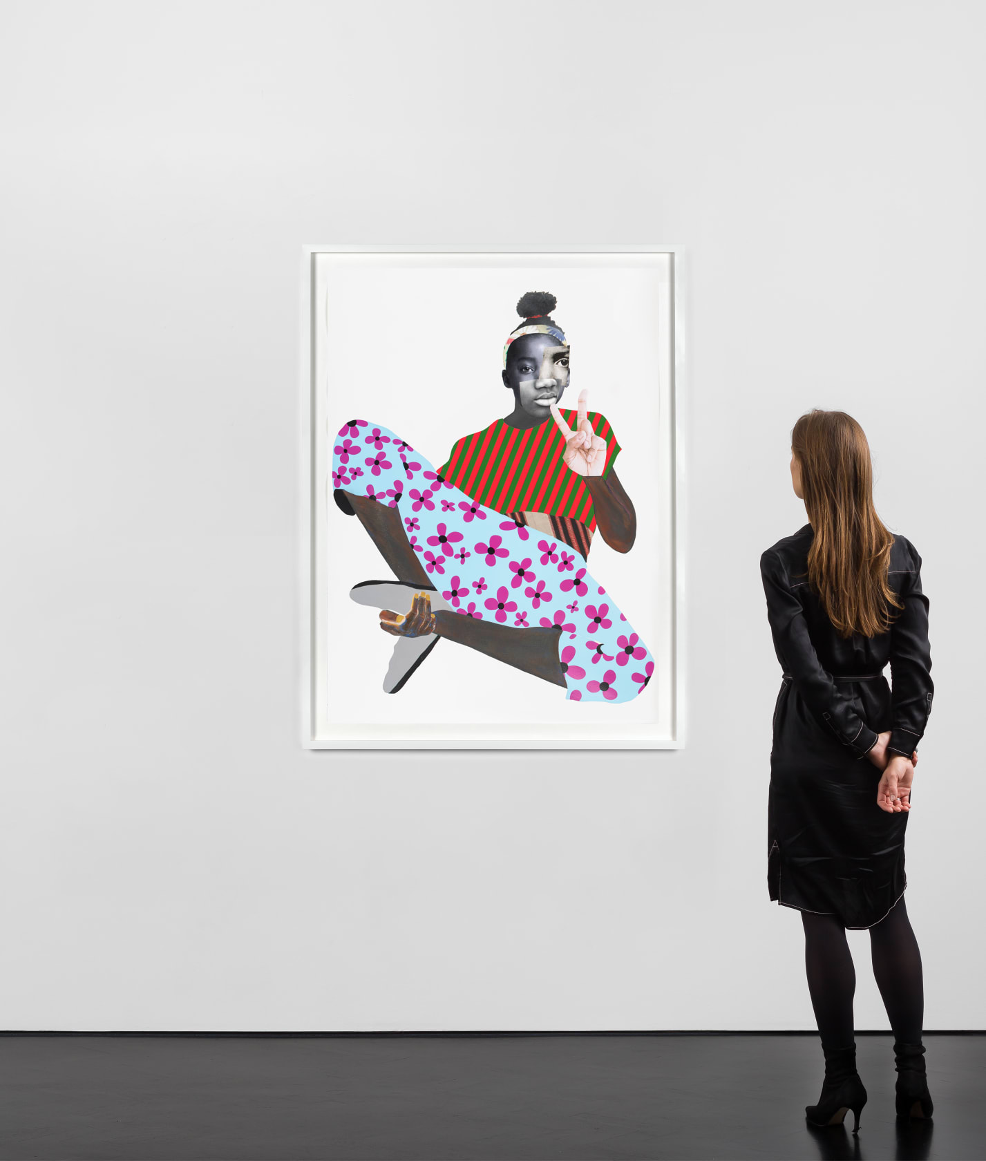 Deborah Roberts The liberator, 2021