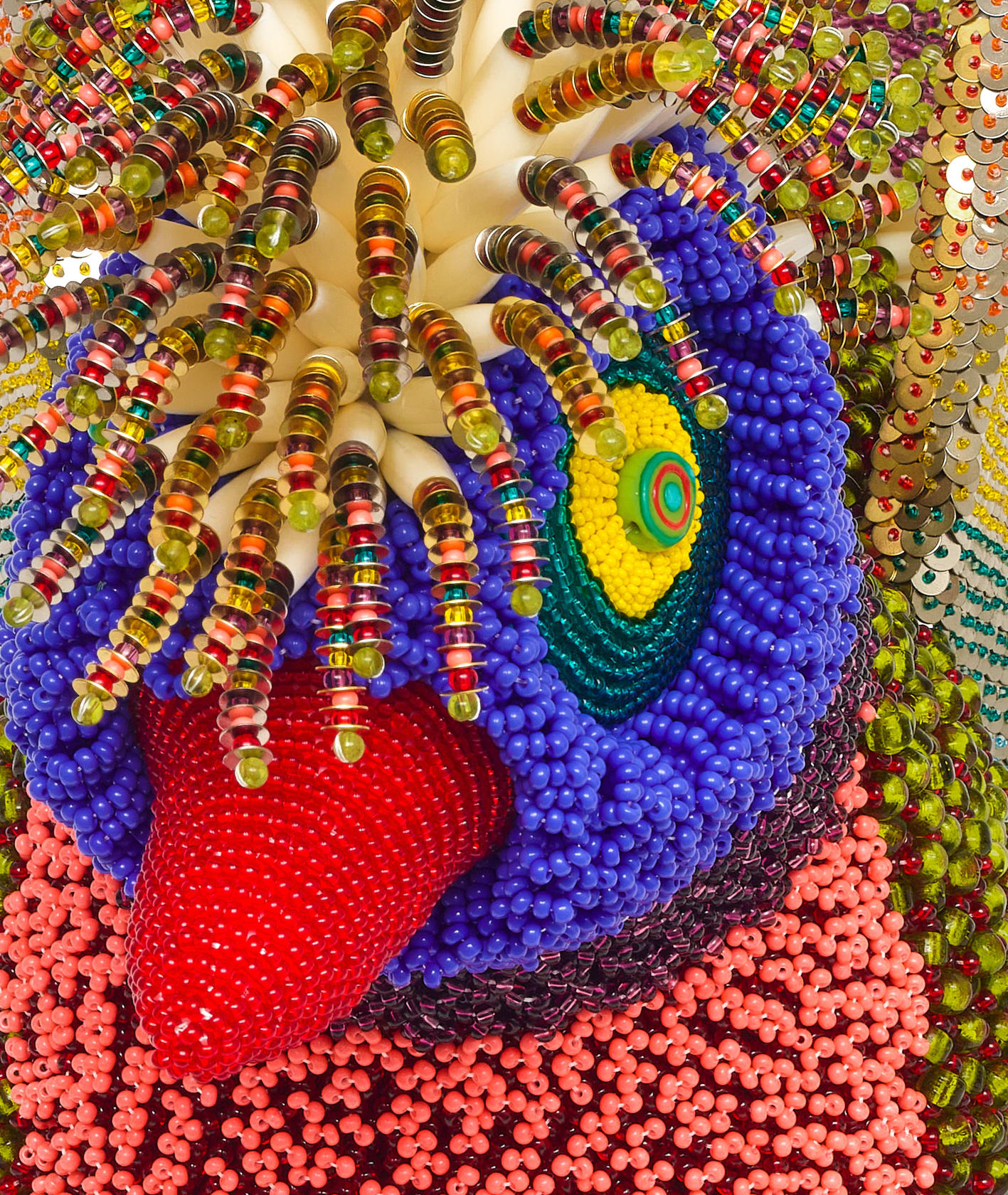 Jeffrey Gibson, Burning Bright, 2023 Stephen Friedman Gallery