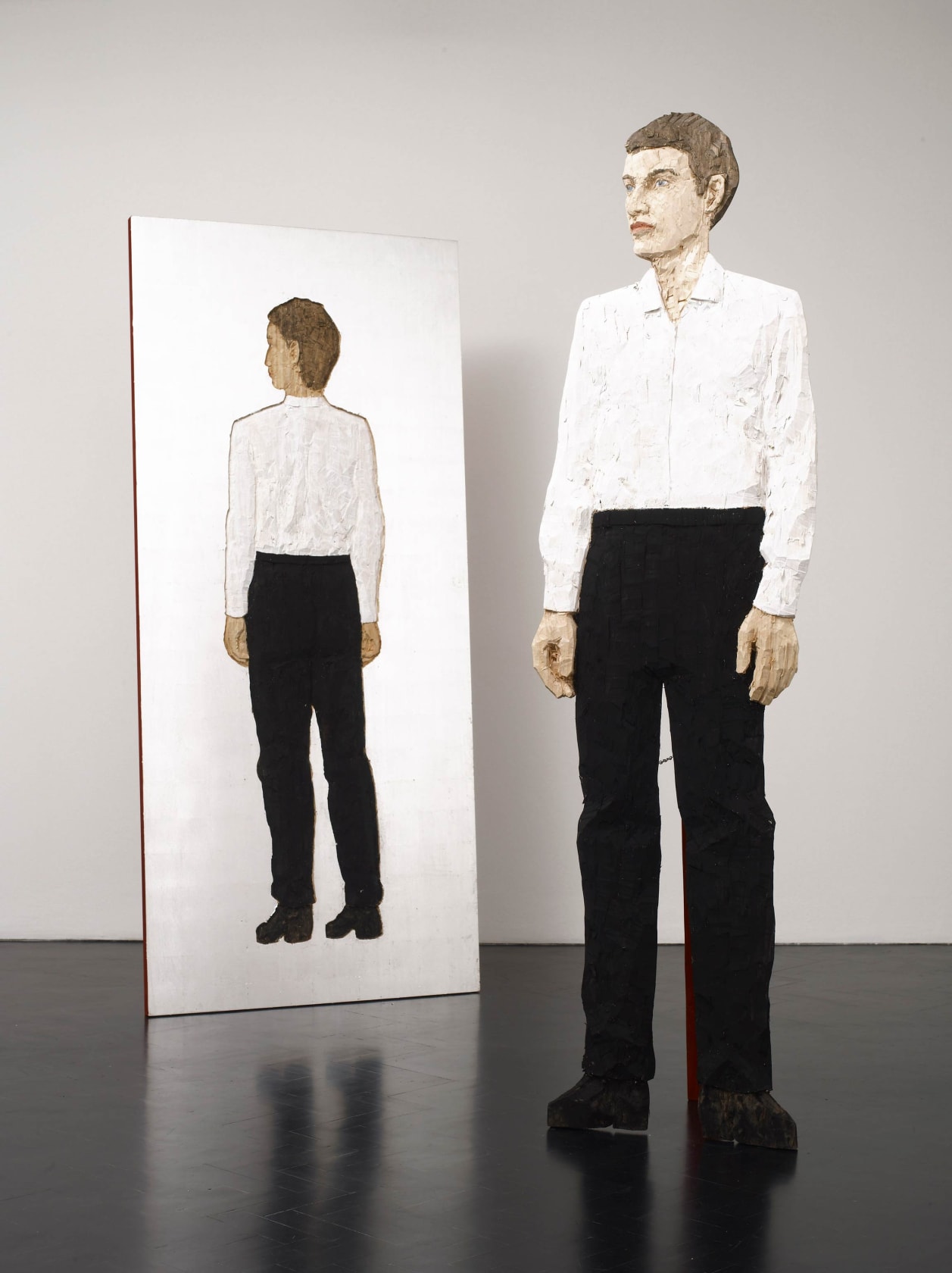 Stephan Balkenhol, Back in the Mirror, 2011