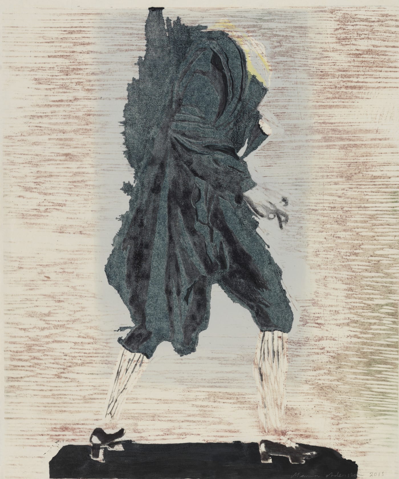Mamma Andersson Headless Man in Jacket, 2015